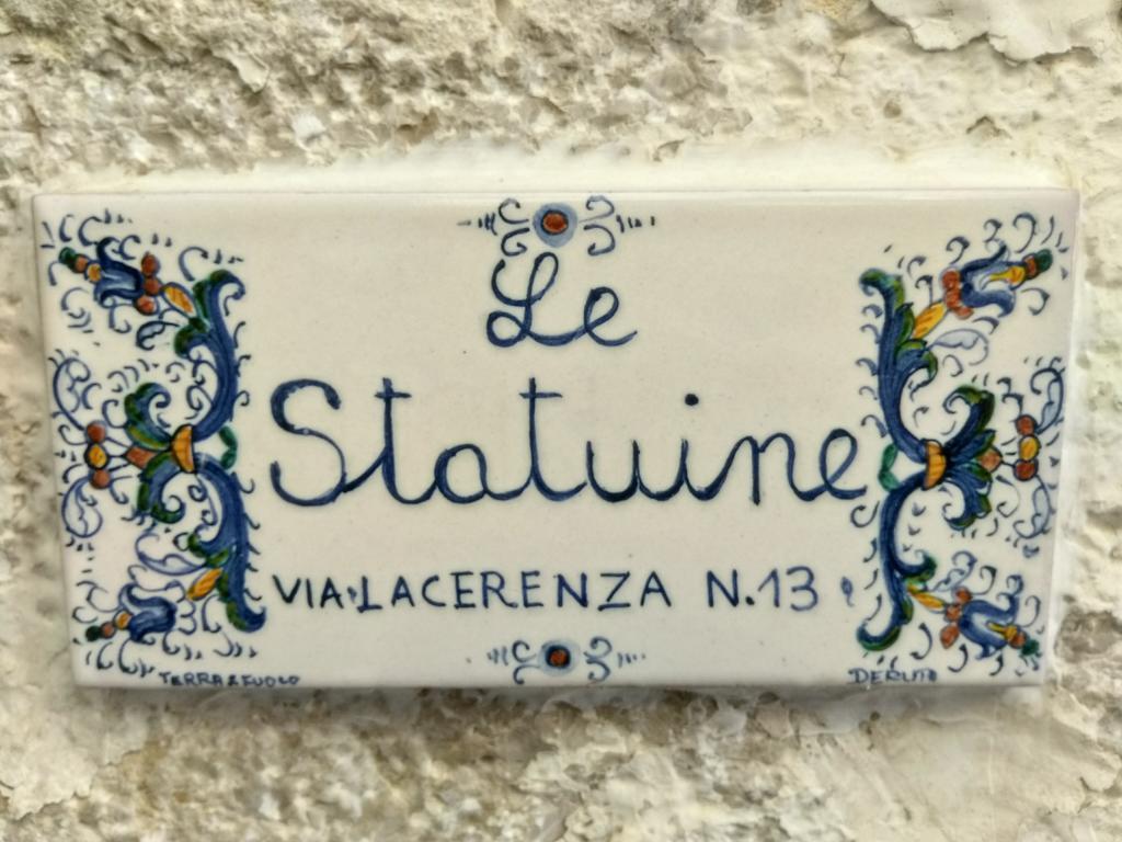 B&B Le Statuine Барлетта Экстерьер фото